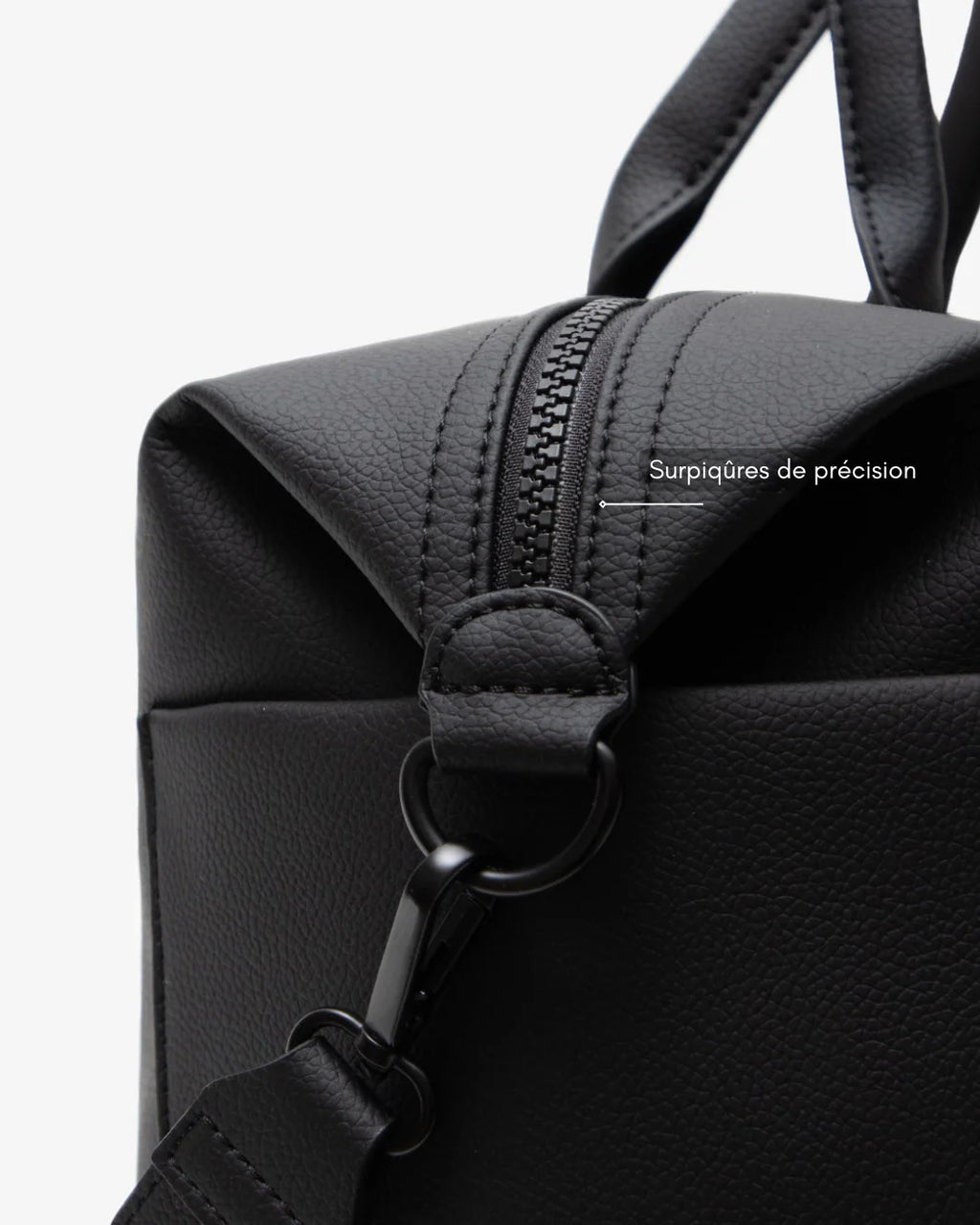 Sac à langer en cuir végan - Elvara
