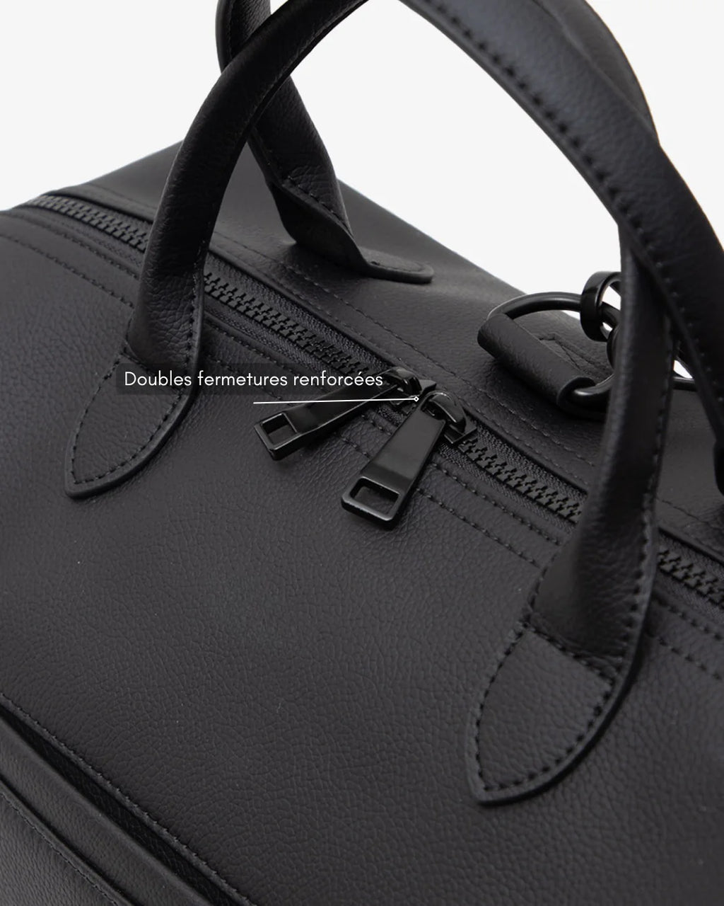 Sac à langer en cuir végan - Elvara
