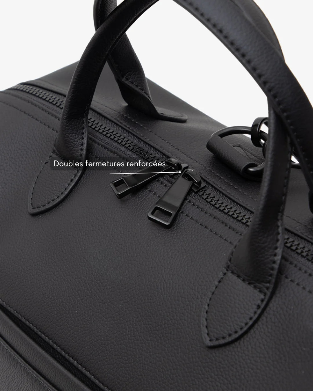 Sac à langer en cuir végan - Elvara