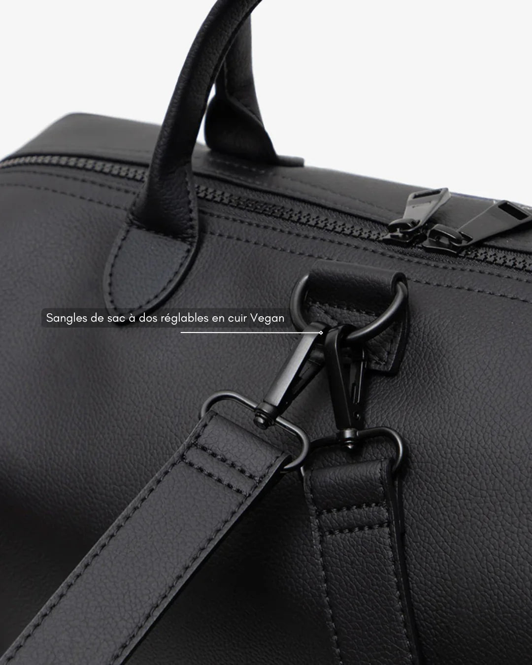 Sac à langer en cuir végan - Elvara