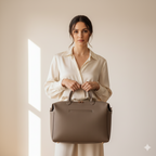 Sac à langer en cuir végan - Elvara