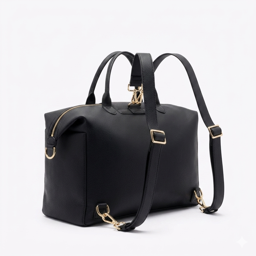 Sac à langer en cuir végan - Elvara
